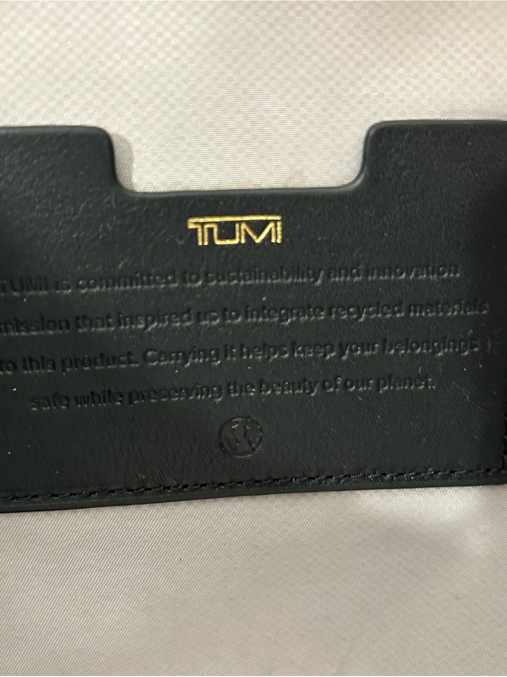 TUMI Voyager Valletta Large Black Tote with Gold Hardware - Picture 11 of 12